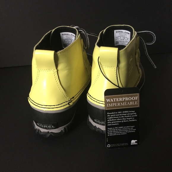 Sorel “Out n About Rain” leather ankle boots. Sz 8 - Picture 8 of 8